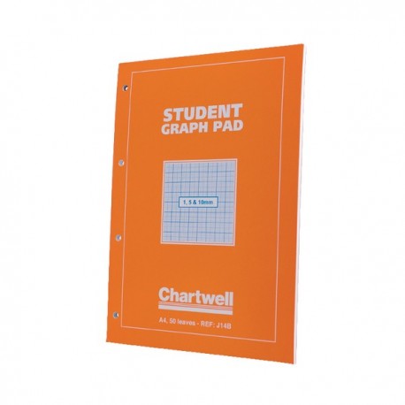 Chartwell Graph A4 Pad 1 5 10mm J14B
