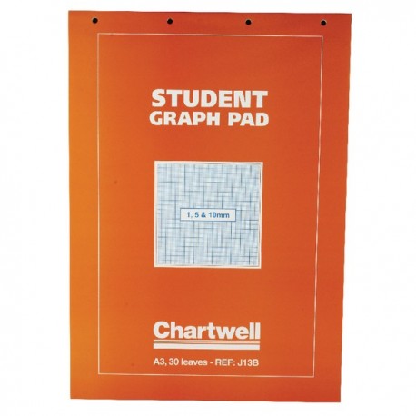 Chartwell Graph A3 Pad 30 Leaf J13B