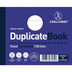 Challenge Duplicate Book 105x130mm Pk5