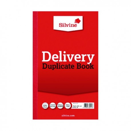 Silvine Dupl Delivery Book 613-T Pk6