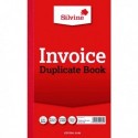 Silvine Duplicate Invoice Book 611 Pk6
