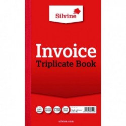 Silvine Triplicate Invoice Book 619 Pk6