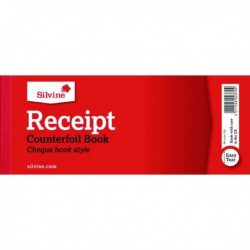 Silvine Receipt Book Counterfoil 233 Pk36