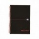 Black n Red Notebook A5 Feint Pk5