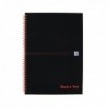 Black n Red WireBound HBk A4 Notebook