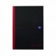 Black n Red Book A4 Feint Ruled Pk5
