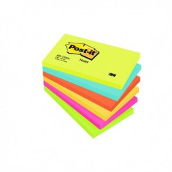 Post-it 76x127mm Energy Colour Notes Pk6