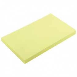 Yellow 75x125mm Repositionable Note Pk12