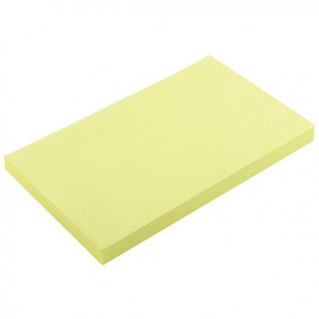 Yellow 75x125mm Repositionable Note Pk12