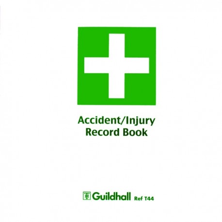 Guildhall Accident and Injury Book T44
