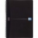 Oxford Card Wire Notebook A4 Black Pk5