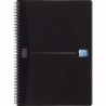 Oxford Card Wire Notebook A4 Black Pk5