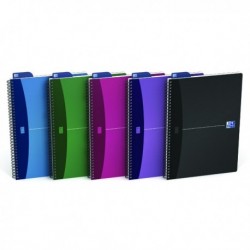 Oxford Poly Opaque Notebook A4 Pk5