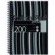 Pukka Stripes Jotta Notebook A5 Blk Pk3