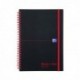 Black n Red Recycled A5 Notebook 140Pgs