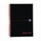 Black n Red A5 Wire Notebook 100Pg Ruled