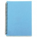 A5 Spiral Pad 80 Leaf Blue Pk12