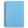 A5 Spiral Pad 80 Leaf Blue Pk12