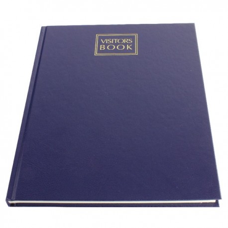 Collins Leathergrain Visitors Book 192Pg