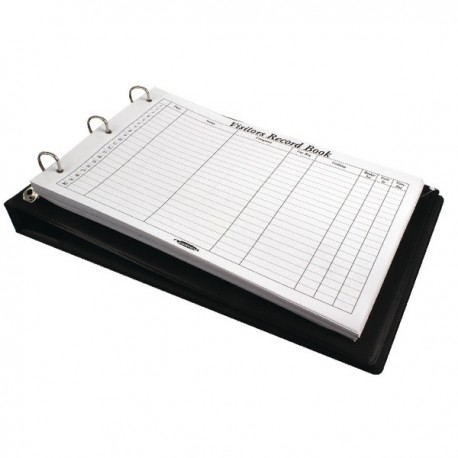 Concord Visitors Book Black 85710/CD14