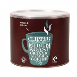 Clipper Organic Medium Roast Coffee 500g