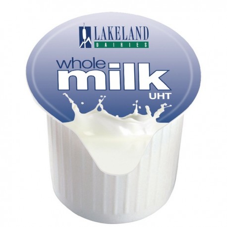 Lakeland Full Fat Milk Pots Pk120 A01982