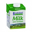 Lakeland SEMI SKIMMED MILK 12X500ML