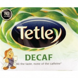 Tetley Decaffeinated Tea Bag Pk80
