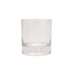 Clear Squat Tumbler Drinking Glass Pk6
