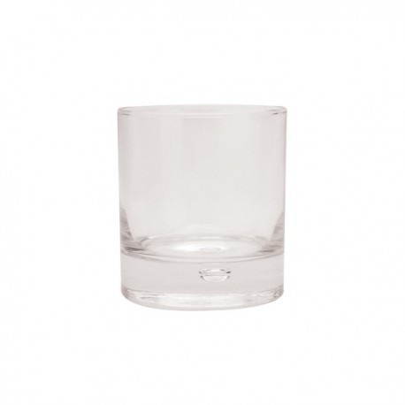 Clear Squat Tumbler Drinking Glass Pk6