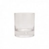 Clear Squat Tumbler Drinking Glass Pk6