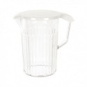 Clear Polycarbonate Jug with Lid 1.4 Ltr