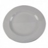 White 250mm Porcelain Plate Pk6