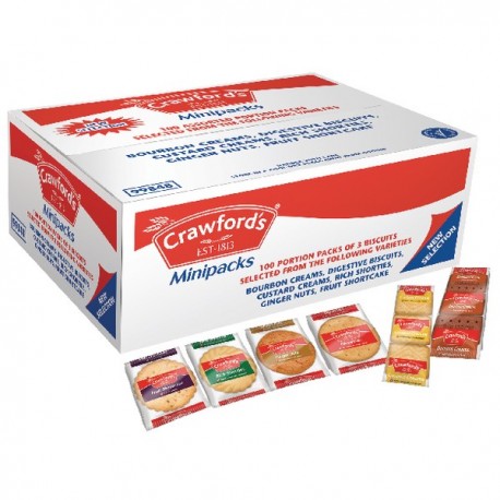Crawfords Biscuits Assorted Mini Packs