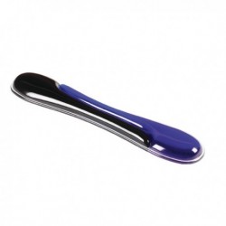 Kensington Blk/Blu Gel Wave Wrist Rest
