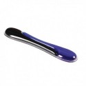 Kensington Blk/Blu Gel Wave Wrist Rest