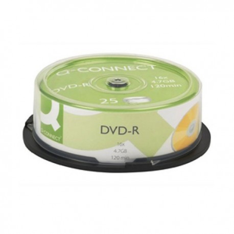 Q-Connect DVD-R 4.7GB Cake Box Pk25