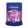 Verbatim DVD+R 16X Non-Print Pk100 43551