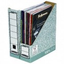 Fellowes Magazine File Grey/White Pk10