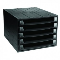 Forever Black 5-Drawer Set 221014D