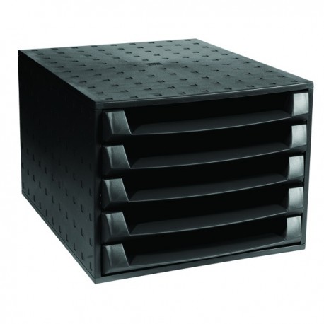 Forever Black 5-Drawer Set 221014D