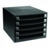 Forever Black 5-Drawer Set 221014D