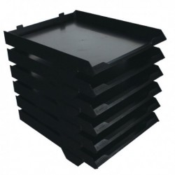 Avery 6 Tier Paperstack Black 5336BLK