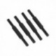 Avery Black 75mm Letter Risers 403 Pk4
