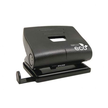 Rapesco Black Eco Med 2 Hole Punch 1086