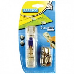 Rapesco Supaclip 40 Dispenser Stainless