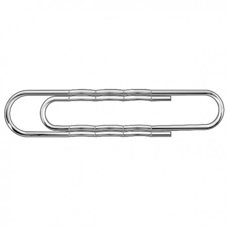 Paperclip Giant Wavy Pk100