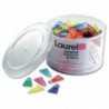 Plastic Paperclip 60mm Assorted Pk75