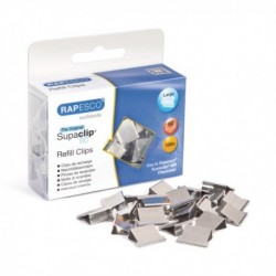 Rapesco Supaclip 60 Clip Stainless Pk100