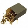 20mm Brass Pointed Paper Fastener Pk200